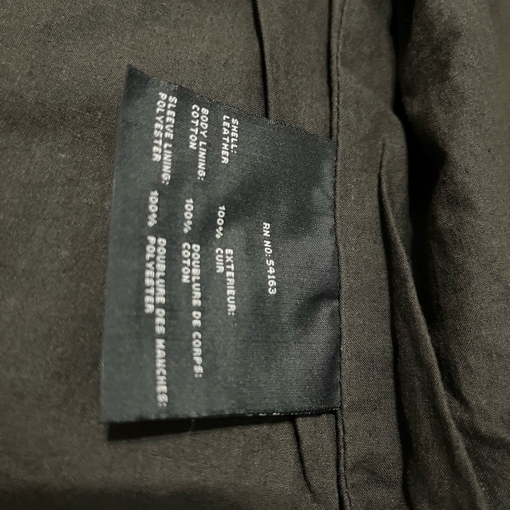Andrew Marc Men Leather Jacket - Picture 7 of 16